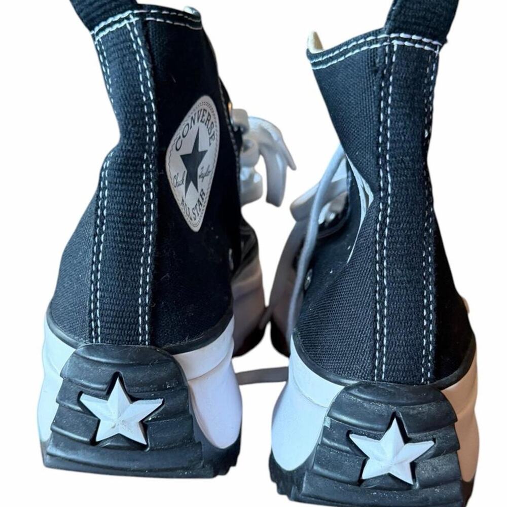 Converse black and white platform - Picture 2 of 8